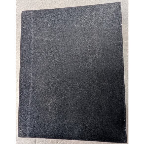 Burnes Of Boston Mini Max Photo Album 4x6 Silvertone Metal Frame Velour Cover - Picture 5 of 11